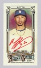 MOOKIE BETTS 2025 TOPPS ALLEN & GINTER MINI RED INK ON CARD AUTO **DODGERS** SSP