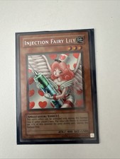 Yugioh Injection Fairy Lily LOD-100 Secret Rare Unlimited NM