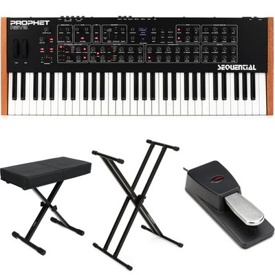 Sequential Prophet Rev2-08 8-voice Analog Synthesizer Essentials Bundle