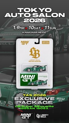 Mini GT Liberty Walk 1/64 LB-Super Silhouette Nissan 180SX TAS2026