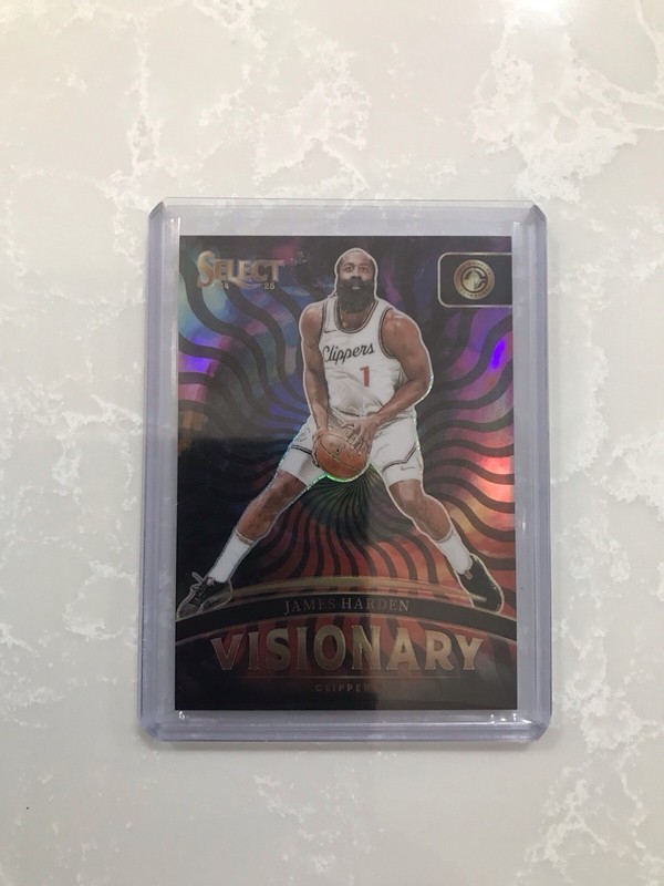 James Harden Select Visionary SSP Case Hit 2024‑25 Clippers Prizm No.20