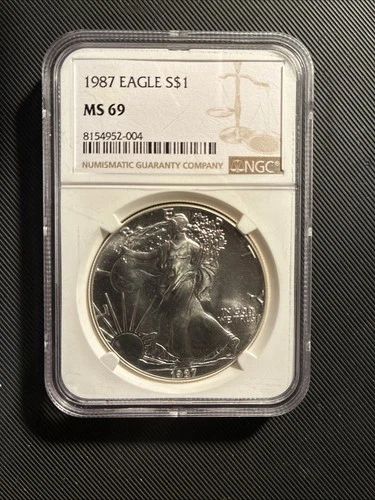 1987 1 oz Silver American Eagle (Brilliant Uncirculated)