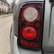 98-03 Land Rover Freelander 1 Rear Tail Light Guards Protective Covers Black 98-03 Land Rover Freelander 1 Rear Tail Light Guards Protective Covers Black