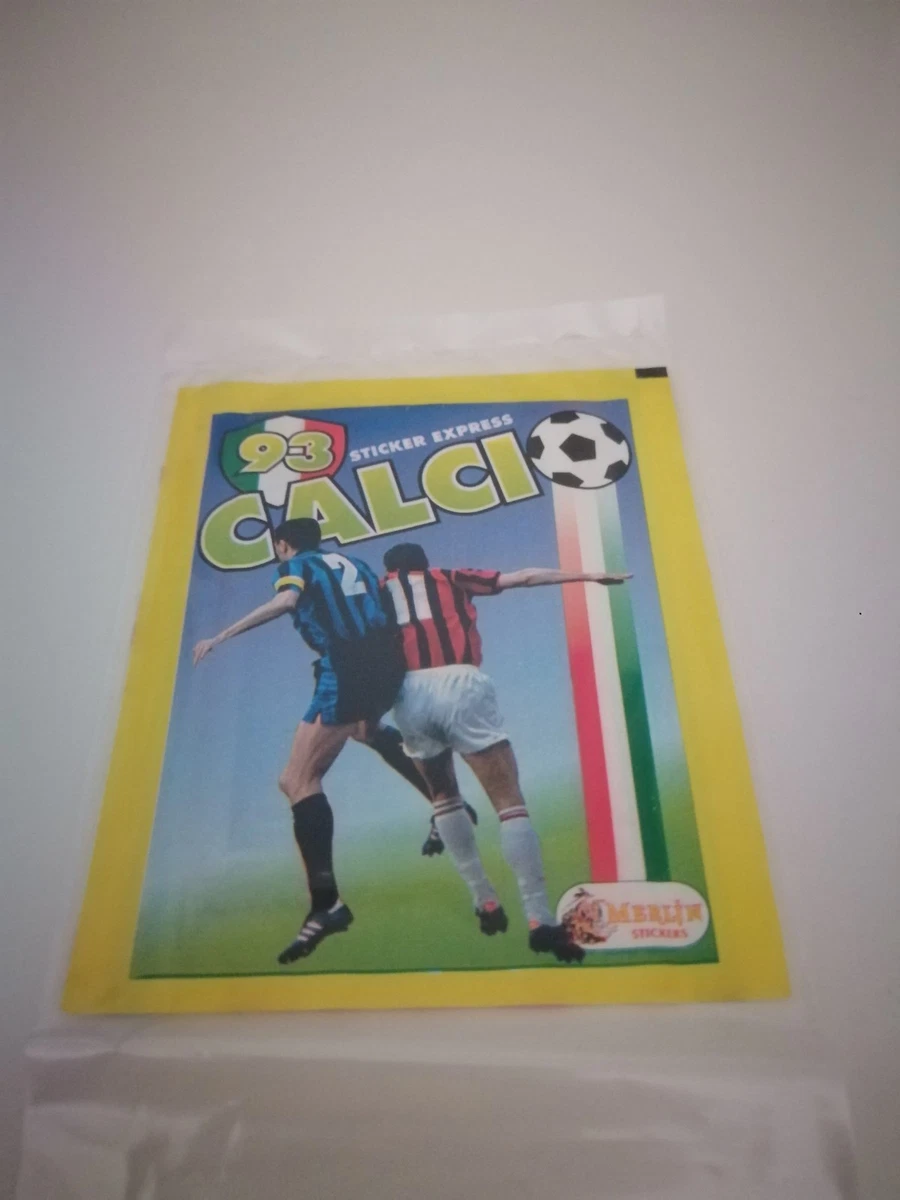 RARE CARD MERLIN Calcio 93 Roberto Baggio Azzuri Italy Star # 2 No Panini EUR 6,90 - FR