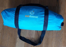 Outdoorer Strandmuschel Sonnenschutz Windschutz blau- es fehlt das Zeltgestänge!