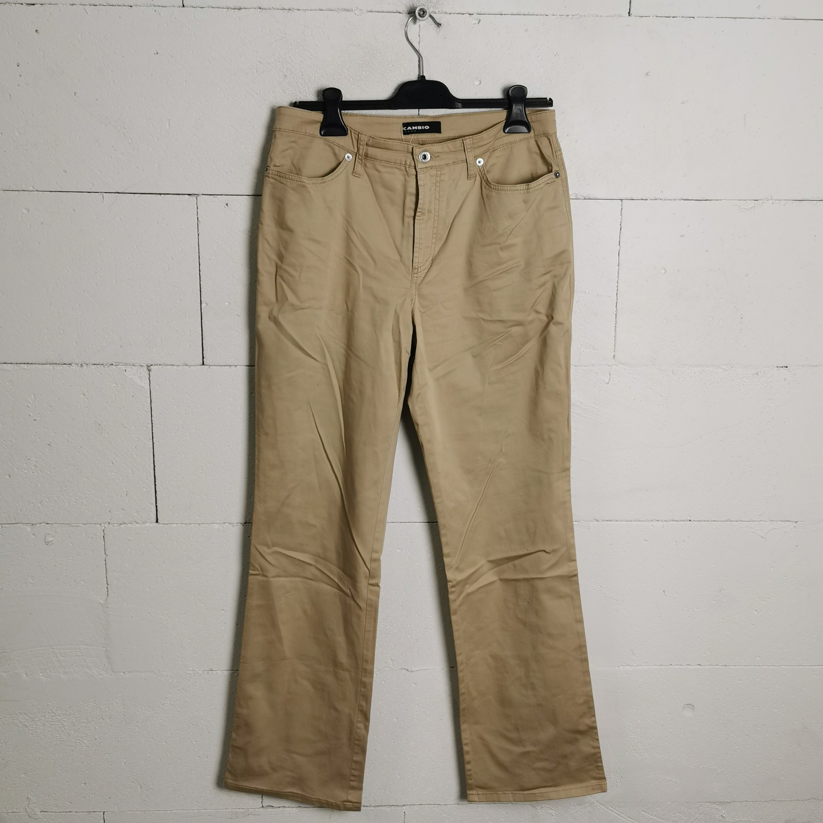 Cambio Jeans Hombre Beige Talla Ver Medidas EE007