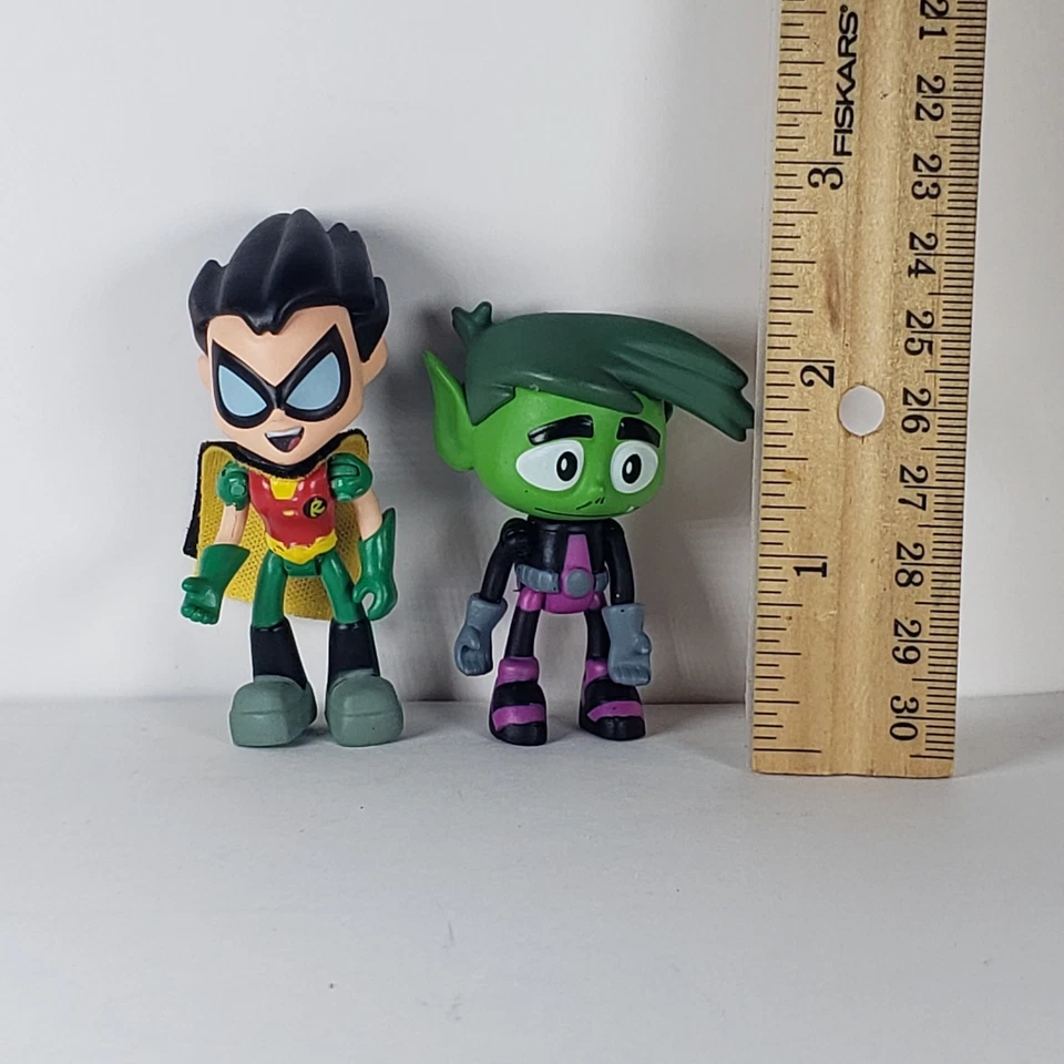 Комиксы DC Comics Teen Titans Go! Экшн-фигурка Beast Boy & Robin JLA Jazwares 2013 - Изображение 2 из 4