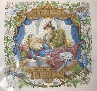 Kooler Classic Charts, Cross Stitch Pattern  Sleeping Beauty  By Sandy Orion