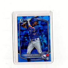 Arjun Nimmala - 2025 Bowman Chrome Draft Sapphire Edition #BDC-35 (RC)