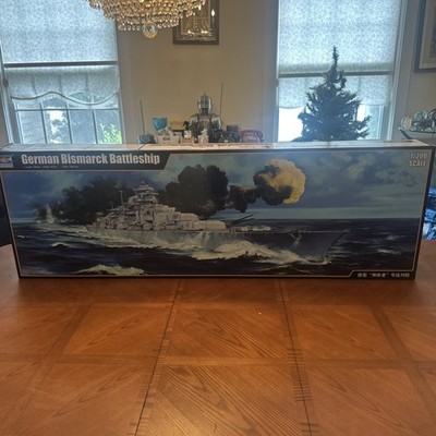 Trumpeter 03702 GERMAN BISMARCK BATTLESHIP 1:200 Kit di modellismo