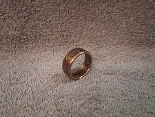 2005 Kennedy Half Dollars size 12  coin ring handmade mixed metals A 