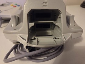 Lot Of 2 Genuine Sega Dreamcast Controllers. HKT-7700 White. Cleaned And Tested