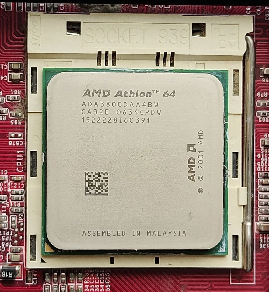 MSI K8N Neo4 Motherboard with Athlon 64 3800+ CPU and 2GB RAM - Test OK! - Image 3 of 4