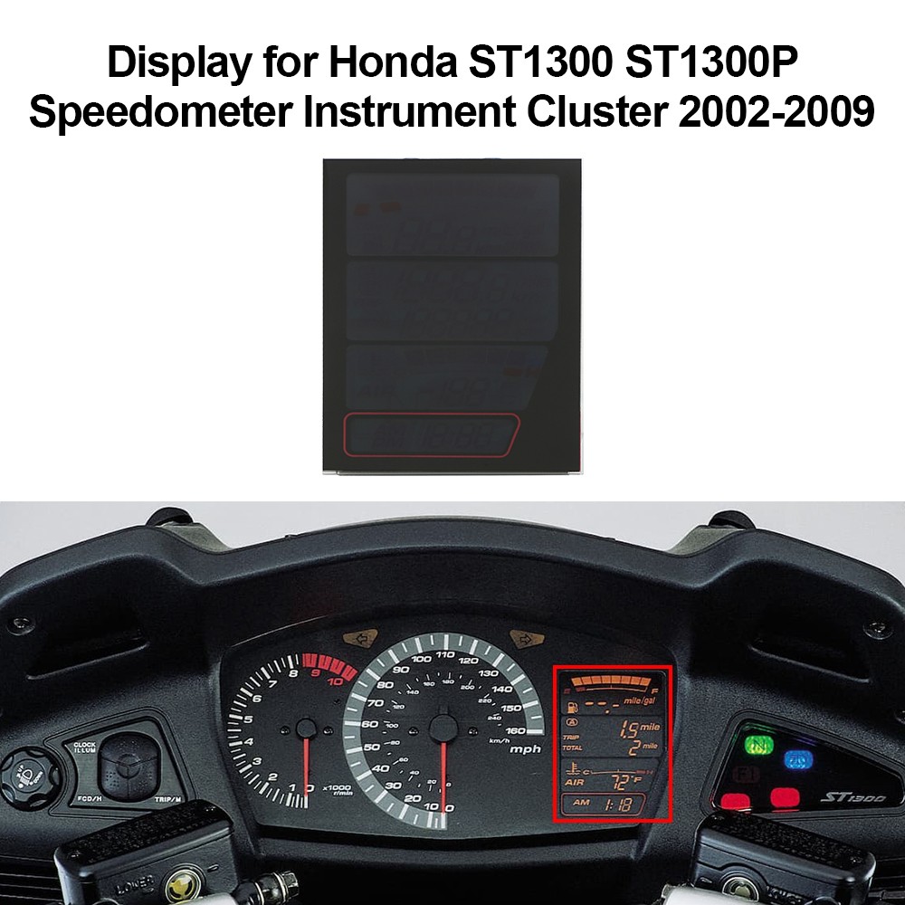 Nike Air Jordan 7 Retro “Greater China” Display for Honda ST1300 ST1300P Speedometer Instrument Cluster
