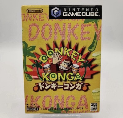 Nintendo GameCube Donkey Konga Japan Import gebraucht mit OVP