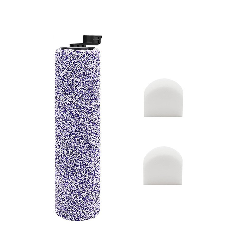 HydroVac Replacement Brush Roll and Filter for Shark WD101, WD201, and WD100