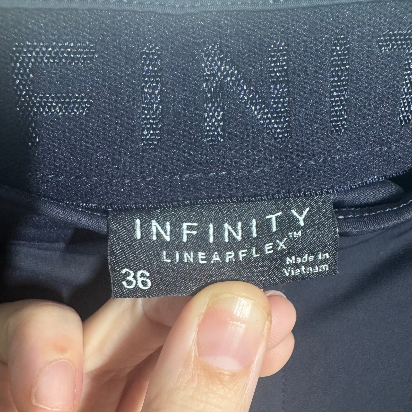 Infinity Linearflex Performance Short Men 36 Blue… - image 9