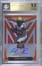 2020 Leaf Valiant Orange 23/50 Jared Pinkney #BA-JP2 BGS 9.5 GEM MINT Auto 1u6