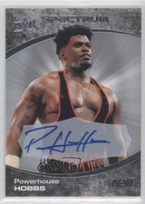 2021 Upper Deck AEW Spectrum Auto Powerhouse Hobbs #26 Auto bo4