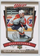 2006-07 Upper Deck MVP Gold Script 8/100 Olli Jokinen #126 2a8