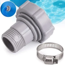 Swimming Pool Drain Fitting Connects Fit for Swim Pools ID1.5-inch Connector USA