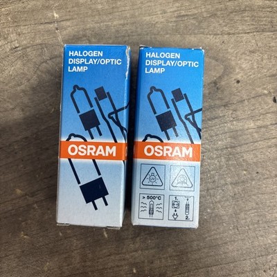 Osram HLX 64610 50W 12V G6.35 Xenophot Halogen Display / Optic Lamp Bulb Qty 2
