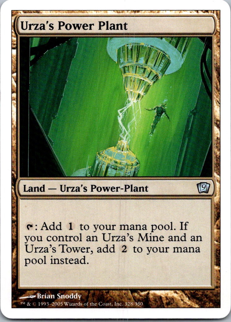 Urza's Power Plant U 8ED #329 NM MTG Magic