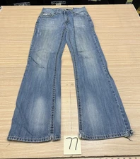 Rock & Roll Cowboy Jeans Mens Size 30x32 Blue Bootcut 100% Cotton Denim