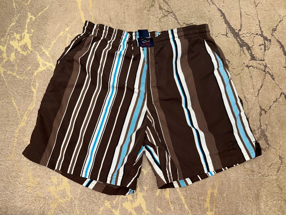 Paul Shark Yachting Surf Playa Natación Tabla Pantalones Cortos Bañador Traje Talla M Foto 2 de 4