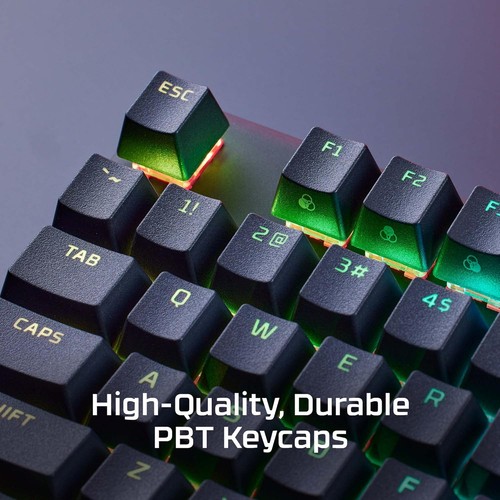 HyperX Alloy Origins PBT- Mechanical Gaming Keyboard PBT Keycaps RGB Aqua Switch - Picture 2 of 6