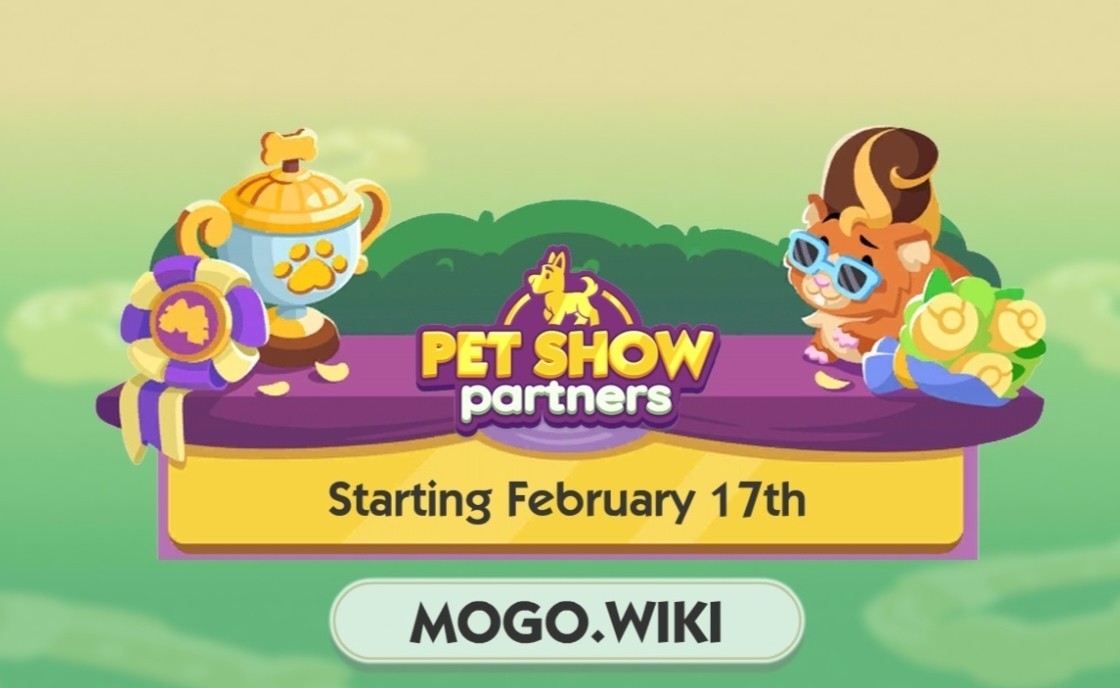 Pet Show Partner Event Full Carry 80k Point 1 Slot Time18 Hours👉 Monopoly Go 