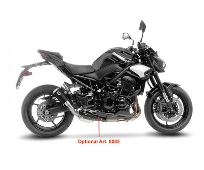 LeoVince Muffler exhaust LV-10 BLACK ECE Approved E5+ KAWASAKI Z 900 2025 2026