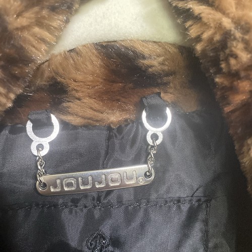 Joujou Faux Fur Leopard Print Jacket XL - Picture 3 of 6