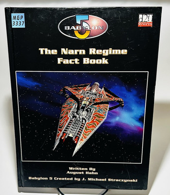 Babylon 5 Narn Regime Fact Book MGP3337 Mongoose d20 RPG HC OOP 2004