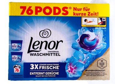 Lenor All in 1 PODS Universalwaschmittel Aprilfrisch 76 WL ....