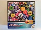 Lot Of 2 Colorluxe & Ceaco 1000 Pc Puzzles ( Vintage Soda Bottle Caps &... — photo 2