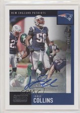 2020 Score Signatures Jamie Collins #27 Auto 4z8