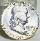 1963 P Franklin Silver Half Dollar - Uncirculated - Nice Coin! See Details