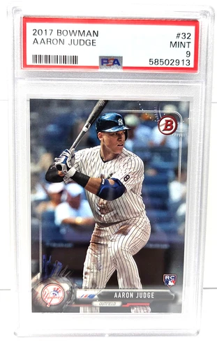 2017 Bowman AARON JUDGE RC Rookie Baseball Card PSA 9 MINT