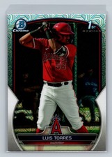 2023 Bowman Chrome #BCP-155 Luis Torres Prospects Mojo Refractor