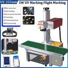 5W UV Flight Marking Machine Visual Position for LOGO Date Barcode Printing US