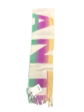 Isabel Marant Loliana alpaca scarf with logo New $385