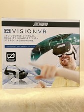 Vision VR 360-Degree Virtual Reality Headset White New Box Sealed Unopened