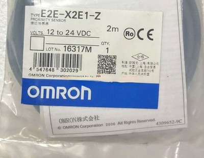 1pc New   E2E-X2E1-Z Proximity Switch Sensor 12-24VDC 2M E2EX2E1Z  #am