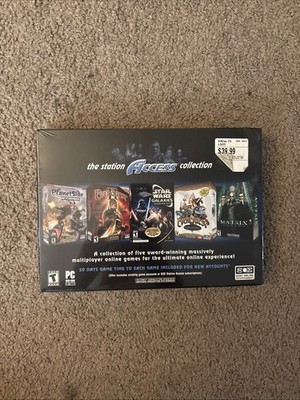 Station Access Collection (PC,2006) EverQuest ,Matrix,Star Wars Brand New Sealed