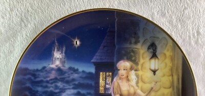 DREAMS DO COME TRUE Cinderella Plate The Franklin Mint Steve Read