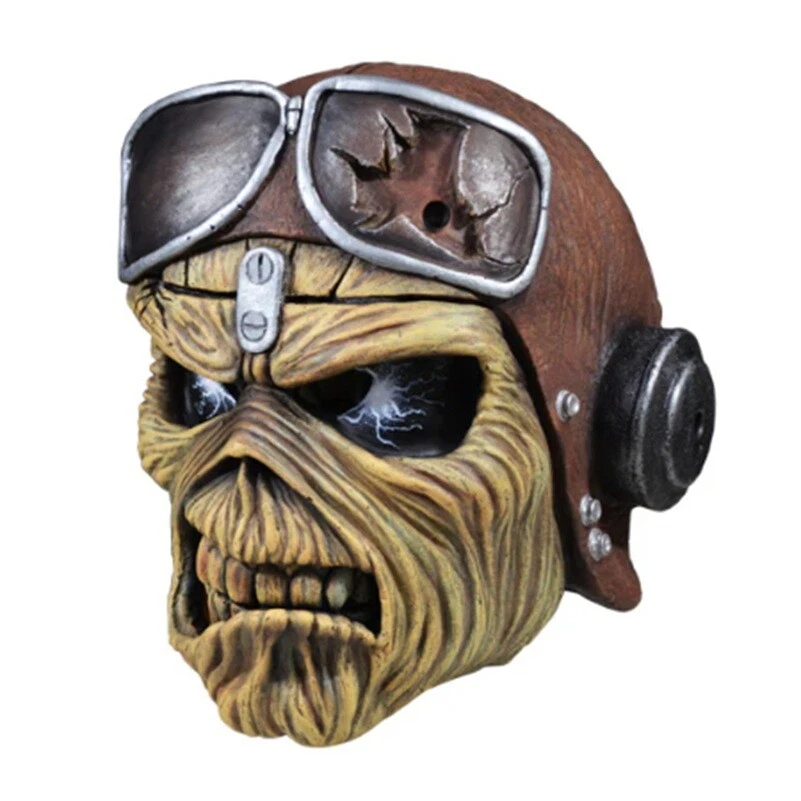 Iron Maiden - Aces High - Eddie Mask - Costume Accessory - One Size - Image 2 of 2