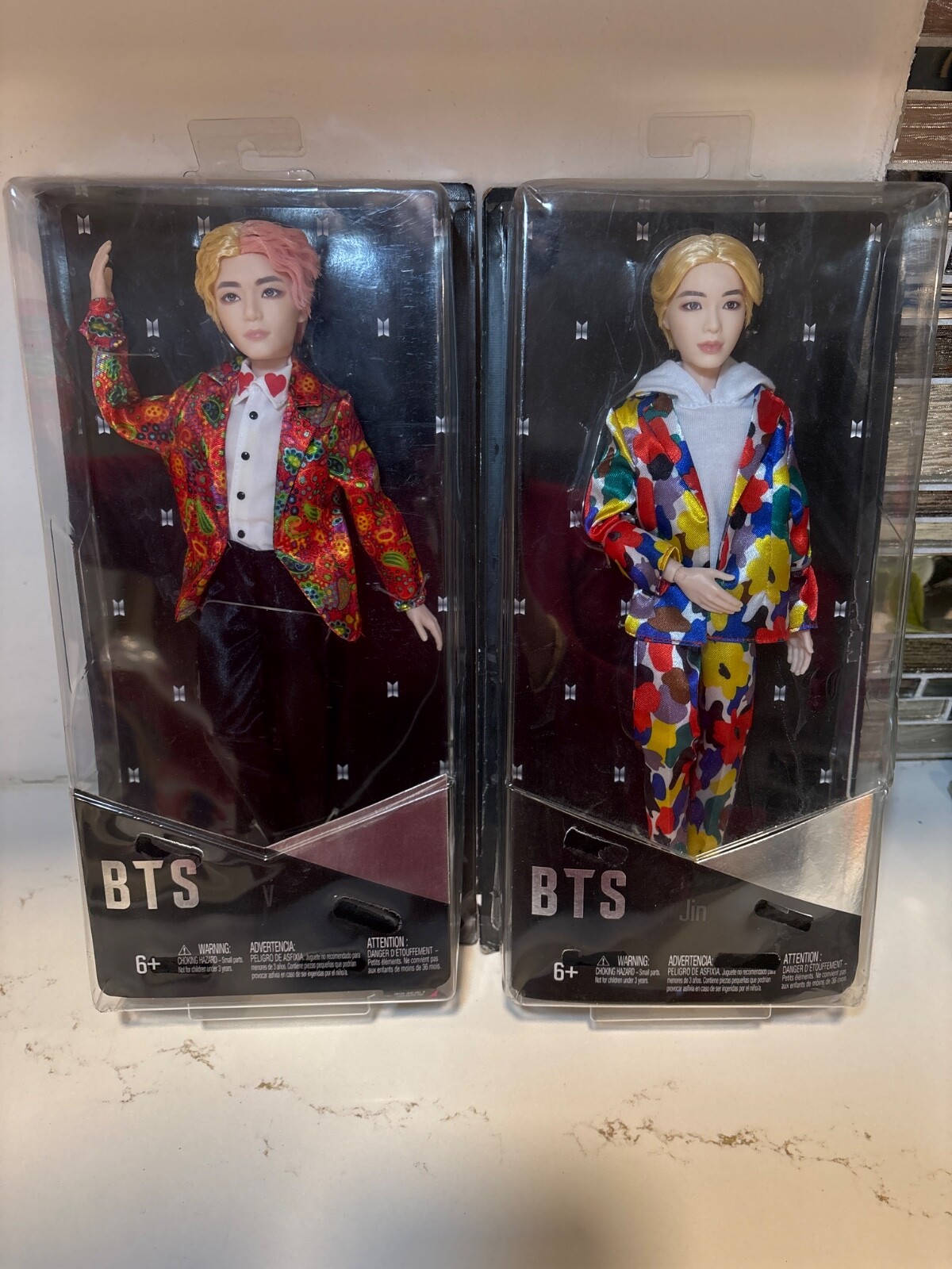 BTS V and Jin Barbie Doll Set GKC89 GKC88 Available Now