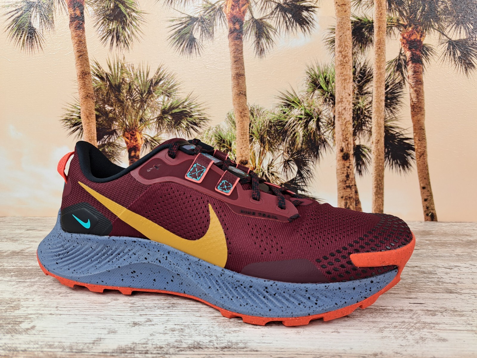 Nike Pegasus Trail 3 Beetroot Trail Hiking Shoes DA8697 600 Size 11 NO