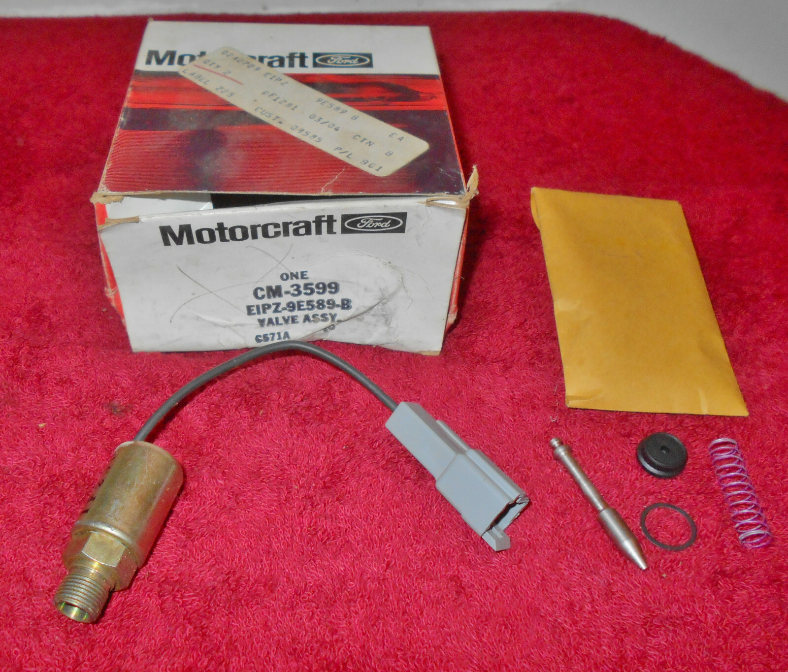 19811983 Ford Mercury NOS 4cyl 6cyl 1V 1bbl CARBURETOR BOWL VENT SOLENOID VALVE eBay